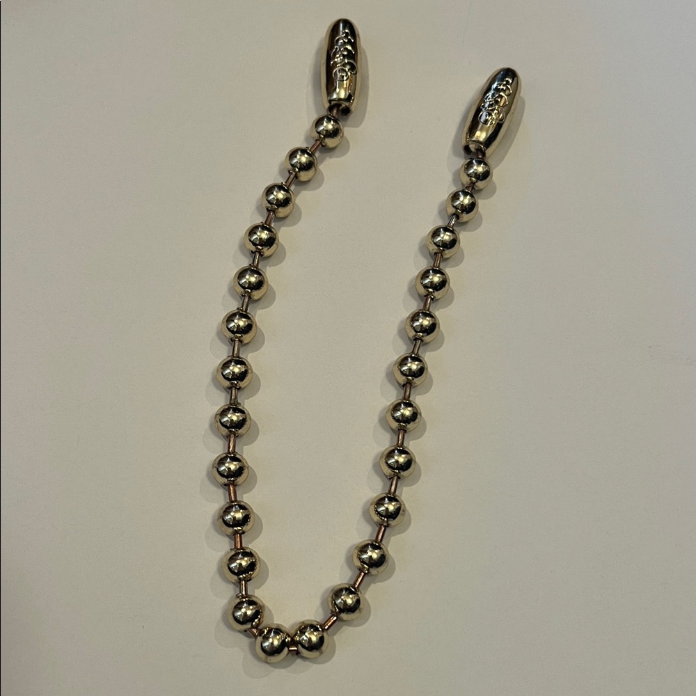 OSSA Gold ballchain wristlet
